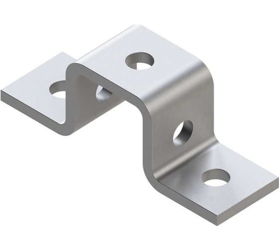 Изображение товара Скоба для профиля ООО "СТАЛЬНЫЕ СИСТЕМЫ" 41x41 гор. цинк SR82-200