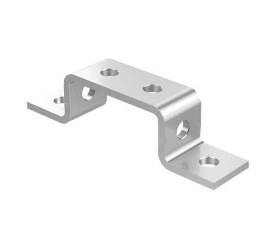 Изображение товара Скоба для двух профилей ООО "СТАЛЬНЫЕ СИСТЕМЫ" 41x41 гор. цинк SR85-200