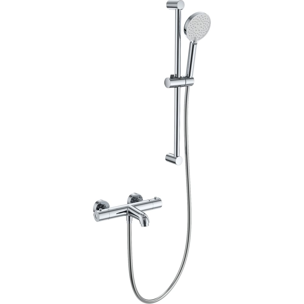 Изображение товара Современный термостатический смеситель для ванны с душевым гарнитуром Wonzon & Woghand хром