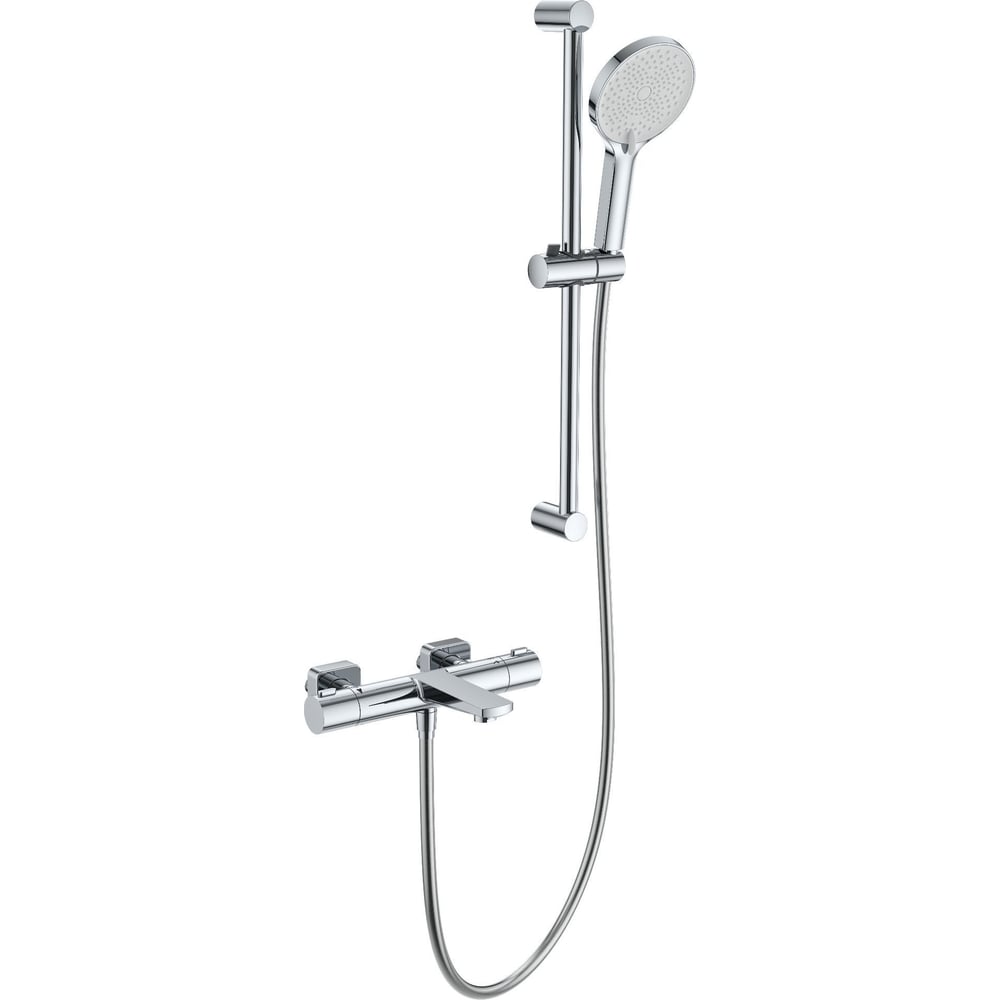 Изображение товара Смеситель для ванны с душевым гарнитуром и термостатом Wonzon & Woghand хром