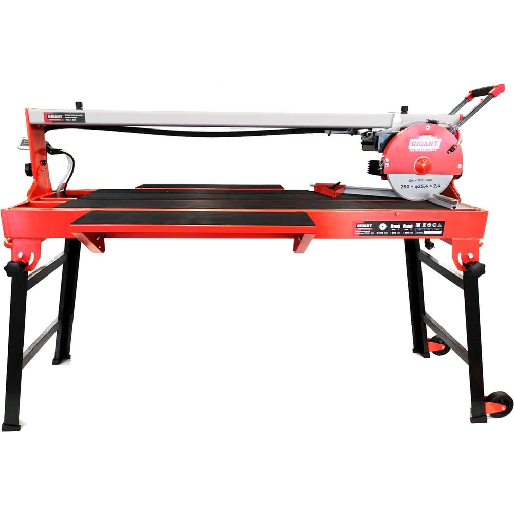 Изображение товара Электрический плиткорез Gigant Professional TCS-1200 профессиональный для точной резки плитки