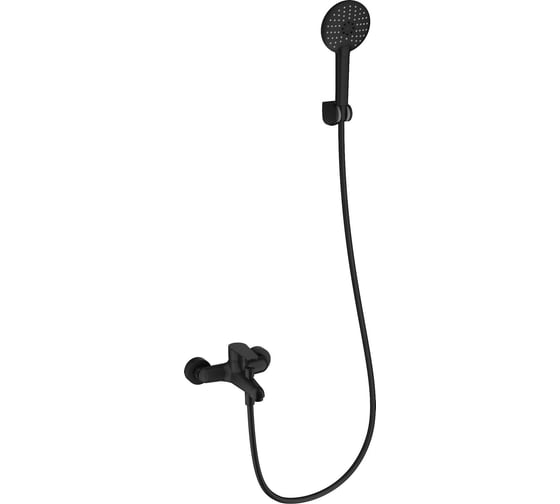 Изображение товара Смеситель для ванны с душем Wonzon & Woghand черный матовый WW-AE3204-MB