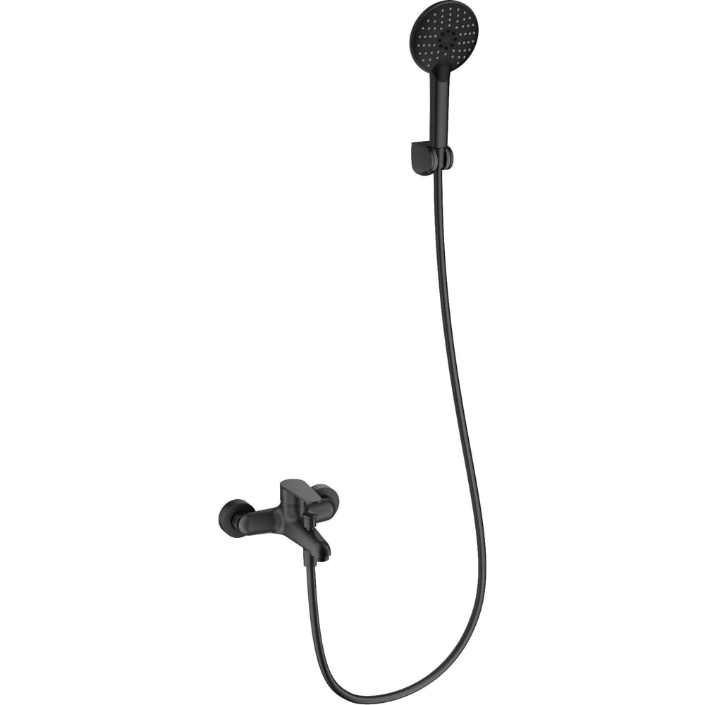 Изображение товара Смеситель для ванны с душем Wonzon & Woghand темный графит WW-AE3204-BGG