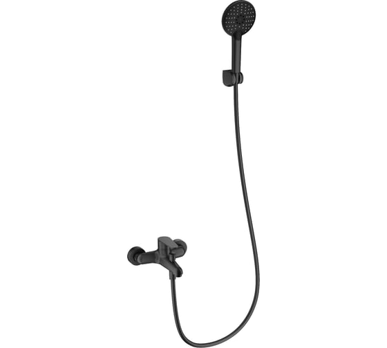 Изображение товара Смеситель для ванны с душем Wonzon & Woghand темный графит WW-AE3204-BGG