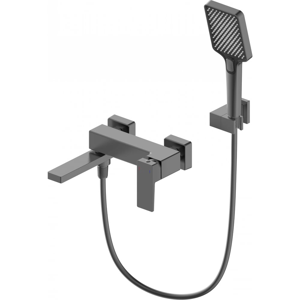 Изображение товара Смеситель для ванны с душем Wonzon & Woghand темный графит WW-88037068-BGM