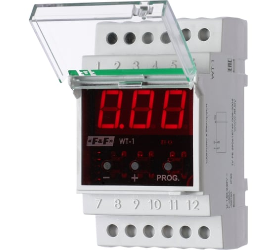 Изображение товара Указатель тока Евроавтоматика F&F F&F WT-1, для однофазной сети EA04.008.001