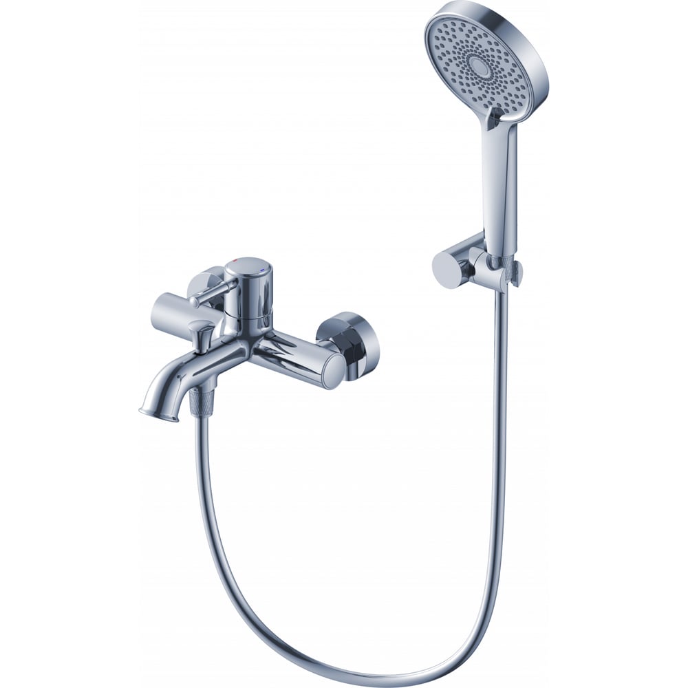 Изображение товара Современный однорычажный смеситель для ванны с душем Wonzon & Woghand хром WW-88037073-СR