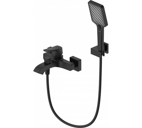 Изображение товара Смеситель для ванны с душем Wonzon & Woghand черный матовый WW-88037072-MB