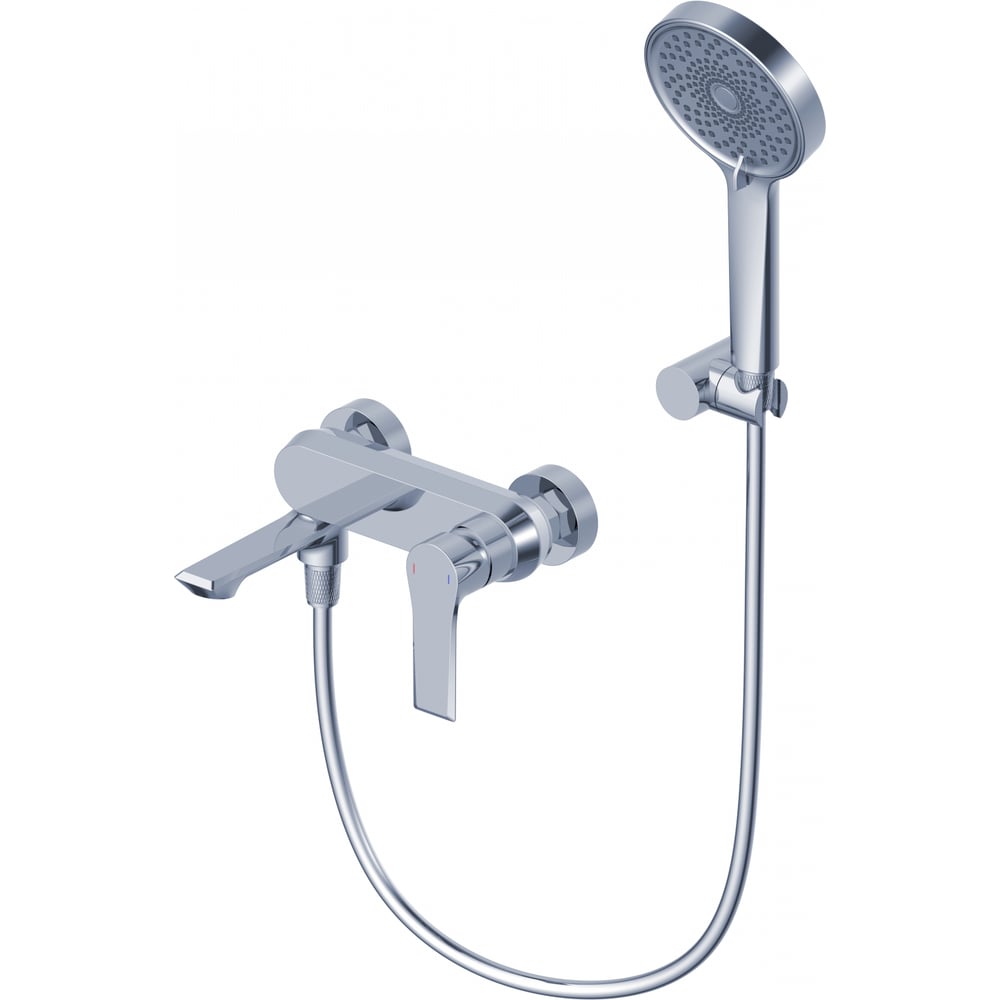 Изображение товара Современный смеситель для ванны с душем Wonzon & Woghand хром WW-88037079-СR