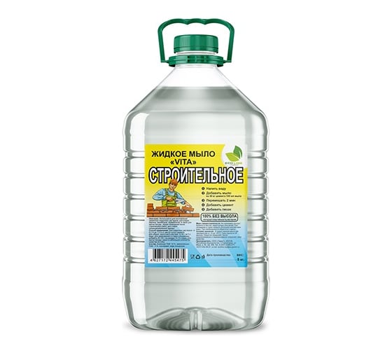 Изображение товара Строительное мыло NeoLine VITA (без цвета и запаха) 5 кг ПЭТ 142001