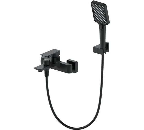 Изображение товара Смеситель для ванны с душем Wonzon & Woghand черный матовый WW-88639003A-MB