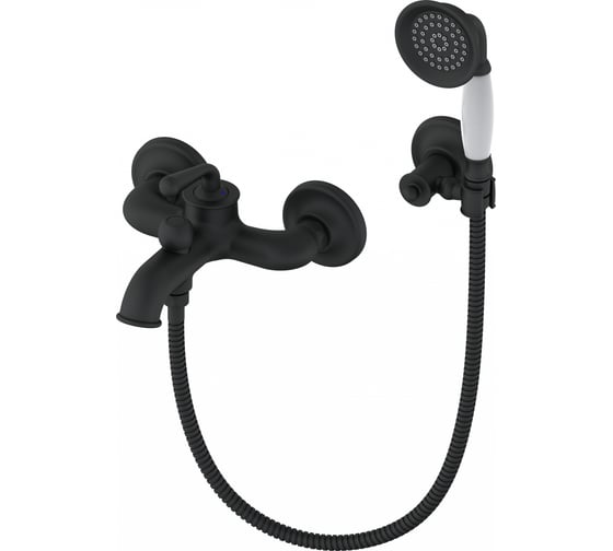Изображение товара Смеситель для ванны с душем Wonzon & Woghand черный матовый WW-88639008-MB