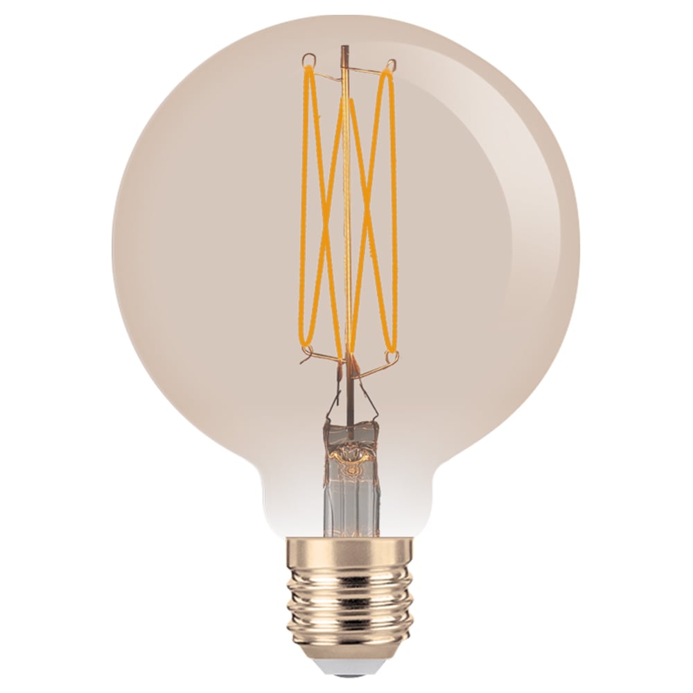 Изображение товара Светодиодная лампа Smartbuy ART FLEX G95 5Вт 2400К E27 - теплая светлая для общего освещения