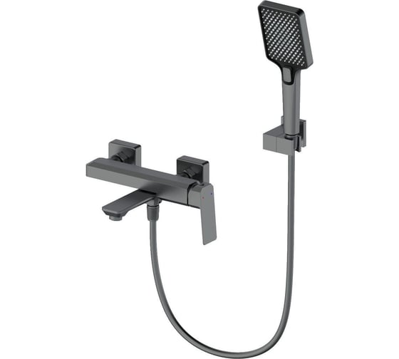 Изображение товара Смеситель для ванны с душем Wonzon & Woghand темный графит WW-88639011-BGM
