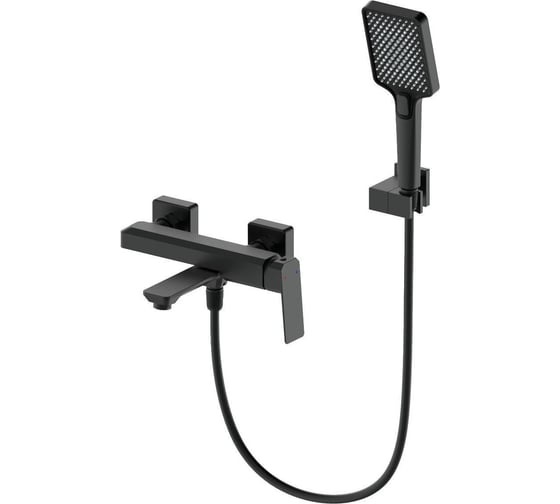 Изображение товара Смеситель для ванны с душем Wonzon & Woghand черный матовый WW-88639011-MB