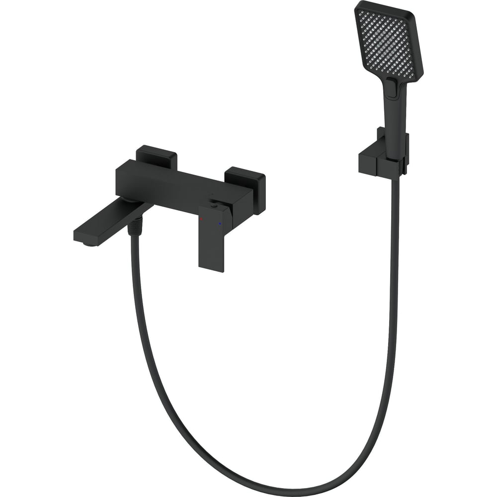 Изображение товара Смеситель для ванны с душем Wonzon & Woghand черный матовый WW-88639016-MB