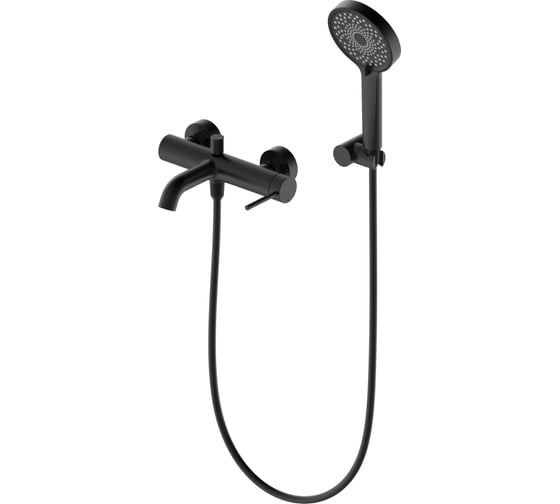 Изображение товара Смеситель для ванны с душем Wonzon & Woghand черный матовый WW-88639017-MB