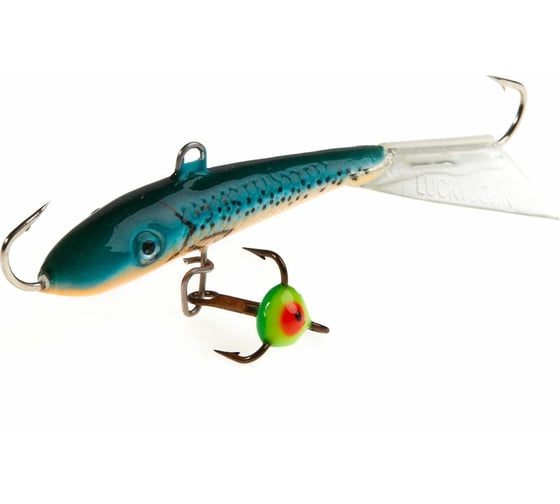 Изображение товара Балансир LUCKY JOHN FIN 4 + тр. 60мм/53 блистер 71413-53