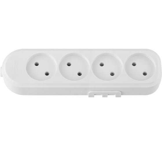Изображение товара Розетка Bylectrica переносная 4-местная, без заз.контакта, Р16-9181