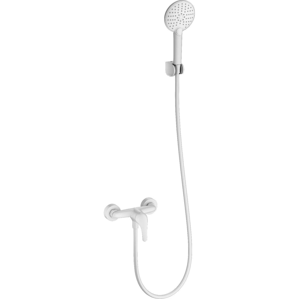 Изображение товара Смеситель для душа Wonzon & Woghand белый матовый WW-4540-MW