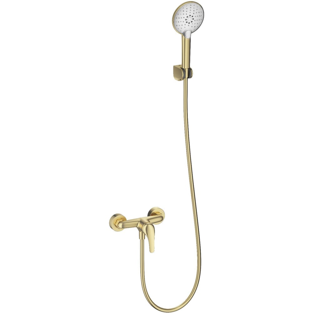 Изображение товара Смеситель для душа Wonzon & Woghand брашированное золото WW-4540-BG современный дизайн