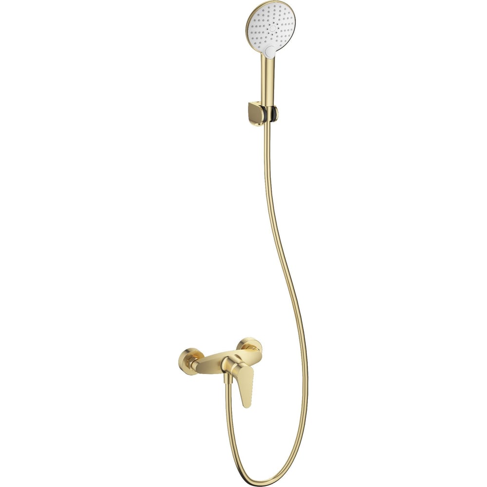 Изображение товара Смеситель для душа Wonzon & Woghand однорычажный брашированное золото