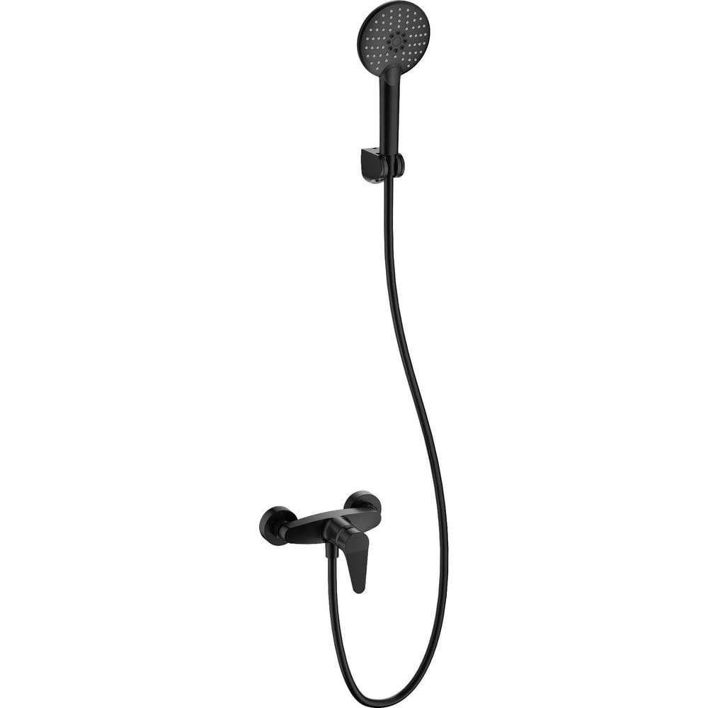 Изображение товара Смеситель для душа Wonzon & Woghand однорычажный матовый черный WW-AE3102-MB