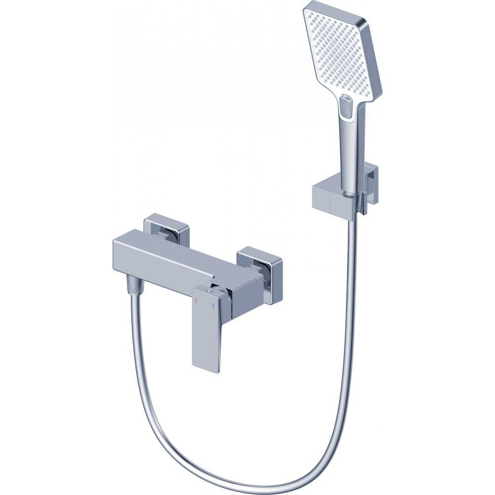 Изображение товара Современный хромированный однорычажный смеситель для душа Wonzon & Woghand WW-88048068-СR