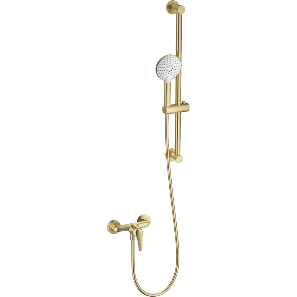 Изображение товара Смеситель для душа Wonzon & Woghand брашированное золото WW-4570-BG