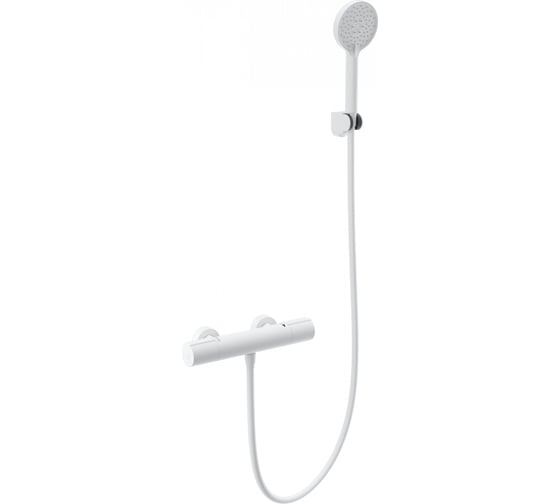 Изображение товара Смеситель для душа с термостатом Wonzon & Woghand белый матовый WW-A2006-A-MW