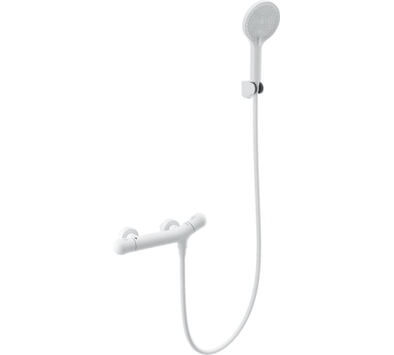 Изображение товара Смеситель для душа с термостатом Wonzon & Woghand белый матовый WW-B2057-A-MW