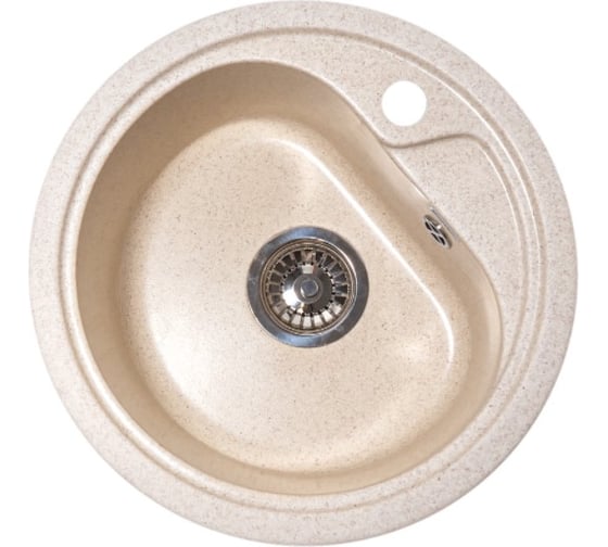 Изображение товара Кухонная мойка GranAlliance GA-13 цвет: бежевый GA-13-328