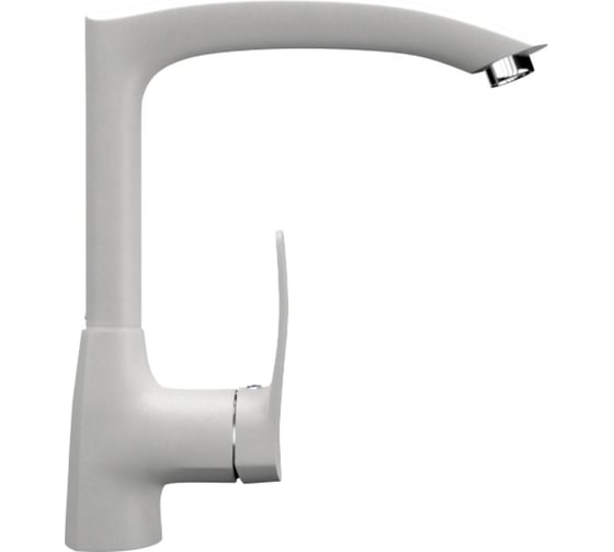 Изображение товара Смеситель для кухни ULGRAN U-005 цвет: молочный U-005-341