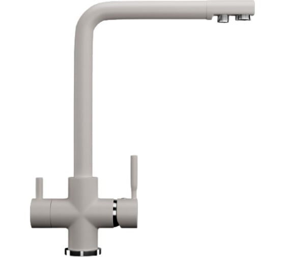 Изображение товара Смеситель для кухни ULGRAN U-016 цвет: белый U-016-331