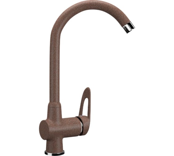 Изображение товара Смеситель для кухни ULGRAN U-006 цвет: терракот U-006-307