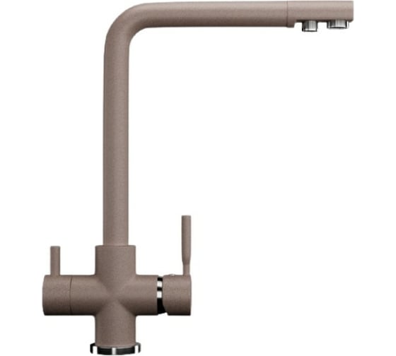 Изображение товара Смеситель для кухни ULGRAN U-016 цвет: песочный U-016-302