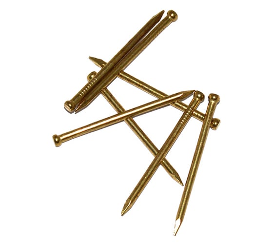 Изображение товара Финишные гвозди Госкреп 1,6х35 латунь, 0,05 кг 9-0012420