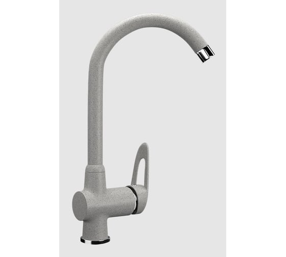 Изображение товара Смеситель для кухни ULGRAN U-006 цвет: серый U-006-310