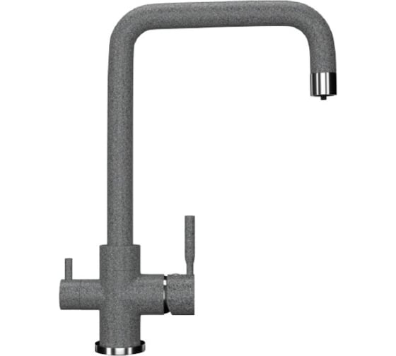 Изображение товара Смеситель для кухни ULGRAN U-019 цвет: темно-серый U-019-309