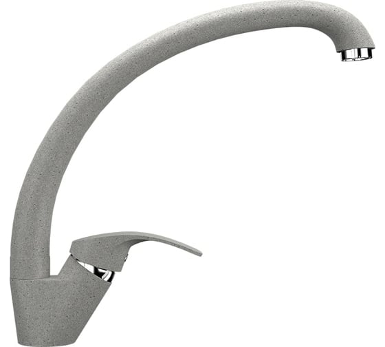 Изображение товара Смеситель для кухни ULGRAN U-007 серый U-007-310