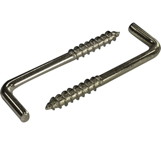 Изображение товара Шуруп-крючок ЦКИ Г-образный 4.1x40 Ц 10 шт 659040733