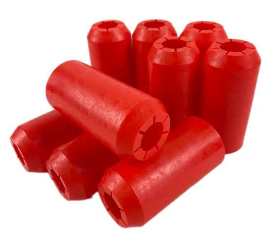 Изображение товара Втулка защитная Sankom красная, 10 шт 01RD10