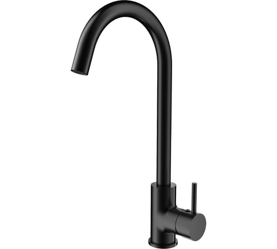 Изображение товара Смеситель для кухни Wonzon & Woghand черный матовый WW-A21102-MB