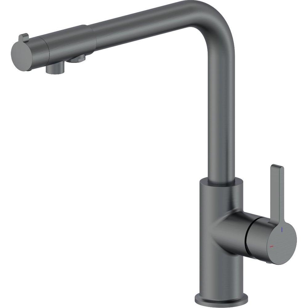 Изображение товара Смеситель для кухни с фильтром Wonzon & Woghand WW-88458008-BGM темный графит