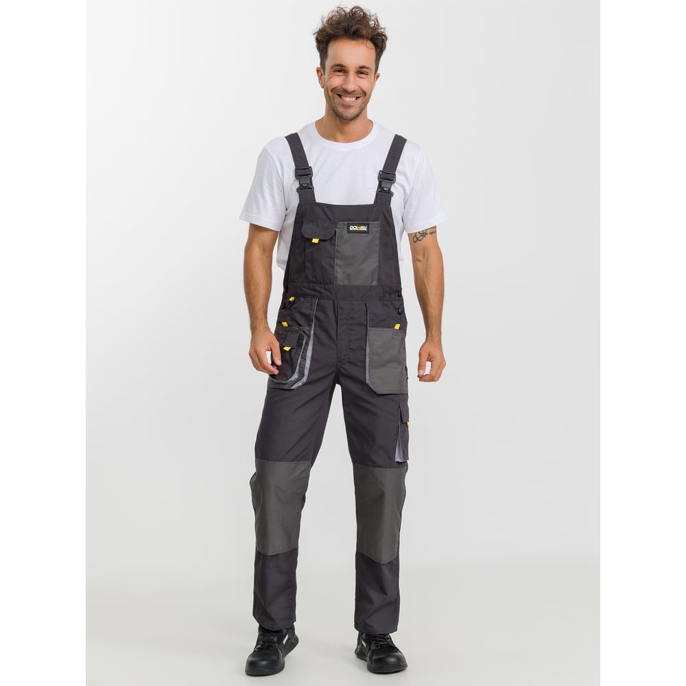 Изображение товара Полукомбинезон рабочий DOWELL HD 4XL D81240-4XL с защитными свойствами
