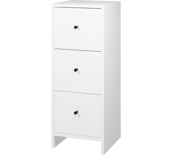 Изображение товара Комод Атмосфера 3Я-300 Квадро/Белый/МК 00-00024866