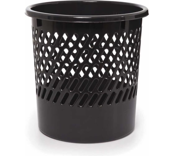 Изображение товара Сетчатая корзина для бумаг STAFF Basic 11 л черная 237917