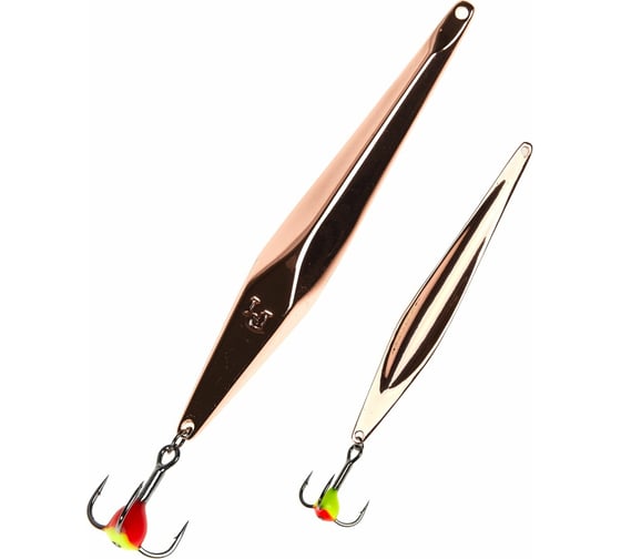 Изображение товара Вертикальная зимняя блесна LUCKY JOHN SHINER 55мм, расцветка C, блистер LJS55-C