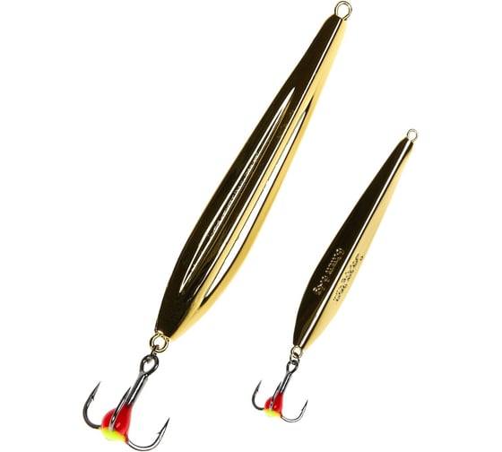 Изображение товара Зимняя вертикальная блесна с тройником LUCKY JOHN FIN BLADE 50мм, расцветка G, блистер LJFB50-G