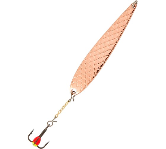 Изображение товара Вертикальная зимняя блесна с цепочкой и тройником LUCKY JOHN DIAMOND BLADE 61мм, расцветка C, блистер LJDB61-C